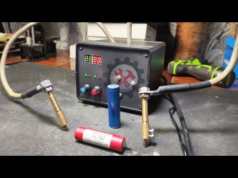 Точечная сварка для аккумуляторов 18650 своими руками / KIT Battery spot welder NY-D01