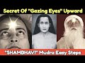 Secret of gazing eyes upward shambhavi mudra easy steps