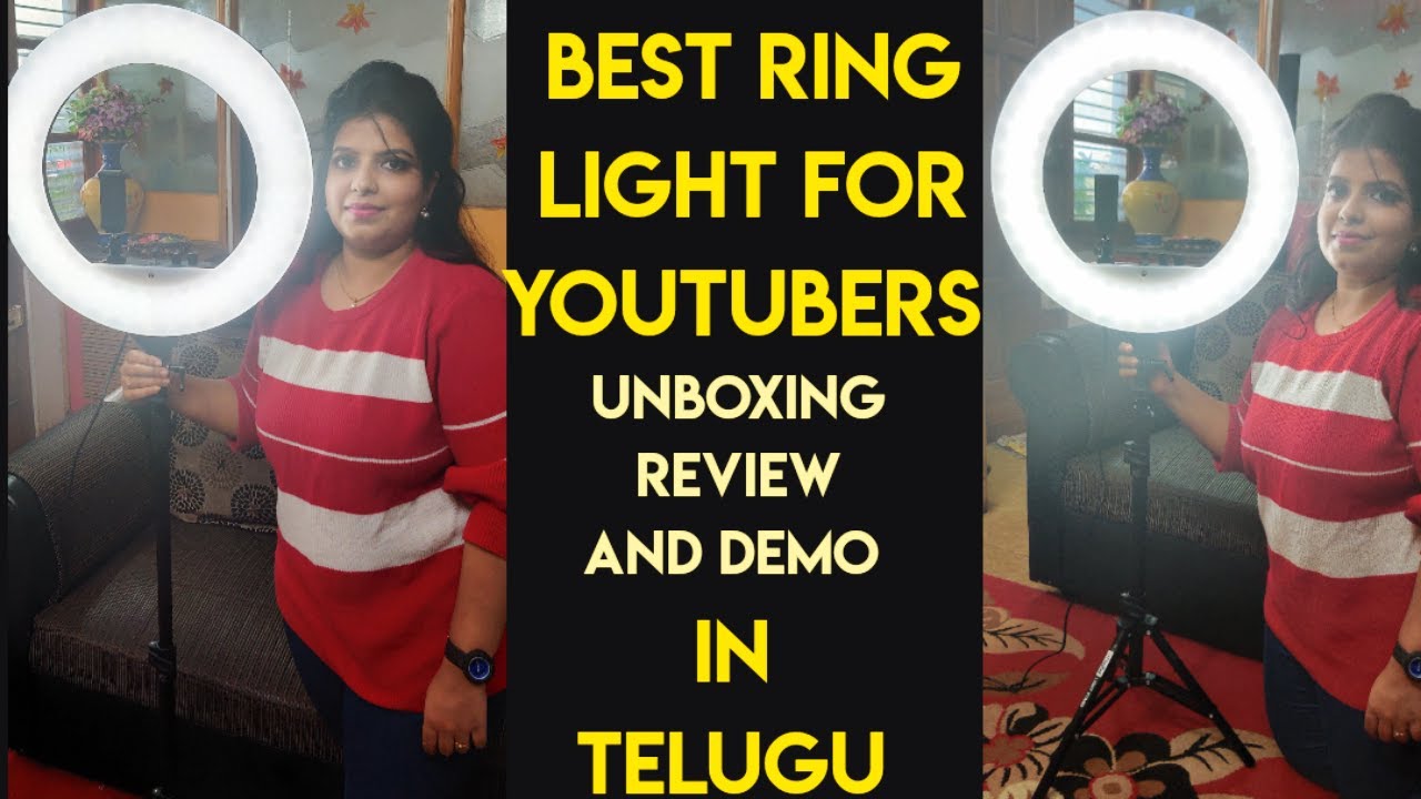 Best Ring Light for Youtube Videos | DIGITEK 18 inch LED Ring Light ...