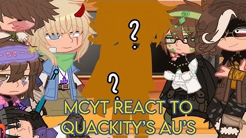 Mcyt react to quackity||tnt duo karlnap clingy duo and Charlie slime||