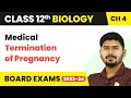 Medical Termination of Pregnancy - Reproductive Health | Class 12 Biology