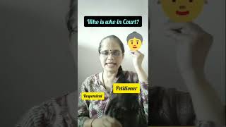 Basic Law Concepts | Party names in Cases#lawstudents #castudents #csstudents #judiciary #UPSC