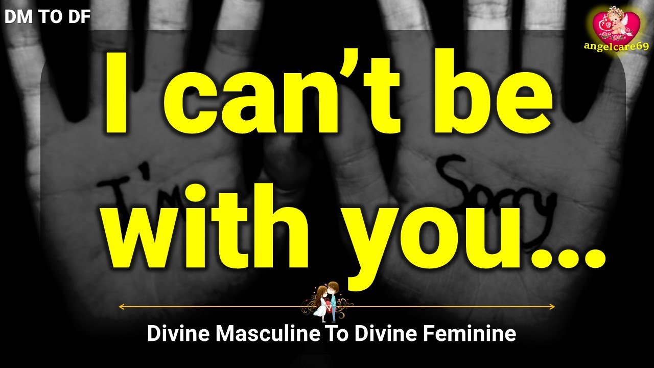 Twin Flame Reading Today 😞I can't be with you😞 DM TO DF | DM DF #dmtodf ...