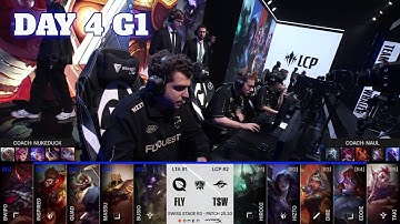 FLY vs TSW | Day 4 LoL Worlds 2025 Swiss Stage | FlyQuest vs Team Secret Whales full