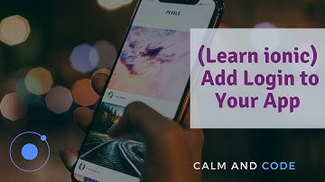 Learn Ionic Framework | How to Create a Login System - Part 2