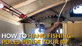 Fishing Pole Mounts in Our RV Storage #camping #rvlife by S'more RV Fun 4,085 views 3 years ago 9 minutes, 55 seconds