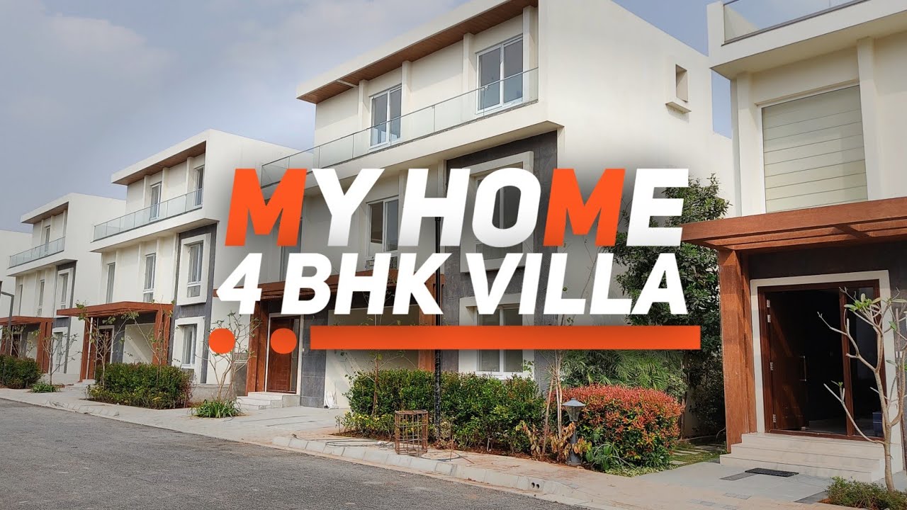 Triplex Villa for sale in My Home Ankura Tellapur 4 BHK East