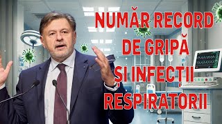 Declaratiile Ministrului Alexandru Rafila despre numarul mare de cazuri de gripă