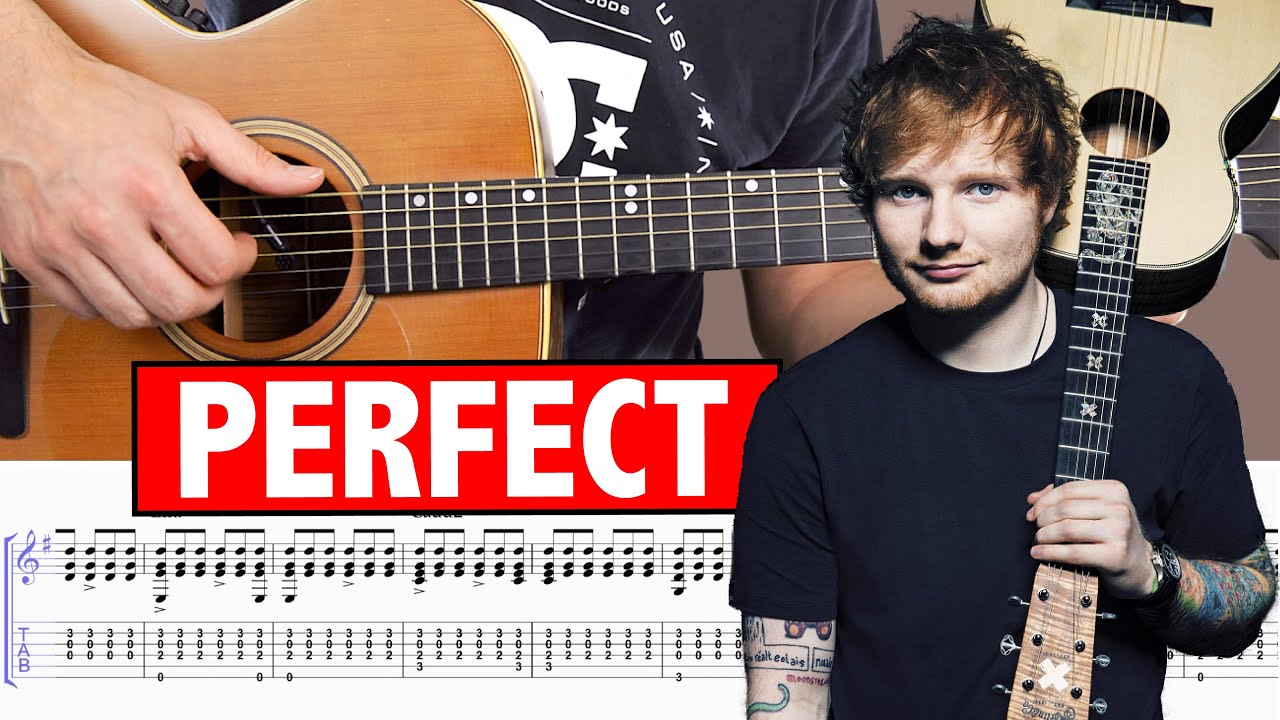 Ed Sheeran Perfect // Guitar Tutorial & Cover (CHORDS) YouTube