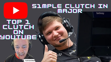 s1mple 1v2 clutch vs Heroic in the MAJOR!!