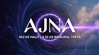 अजना | 963 हर्ट्ज हेलो | 4.32 Hz बाइनॉरल थीटा | कोई हवा नहीं screenshot 3