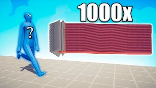 1000x OVERPOWERED SPEAR THROWER vs UNITS - TABS | Totally Accurate Battle Simulator 2024 by TabsPlay 2,051 views 5 days ago 17 minutes