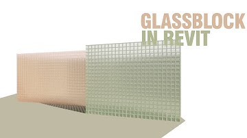 Placing Glass Block Revit (tutorial)