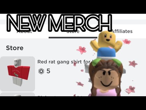 I MADE MERCH ON ROBLOX! - YouTube