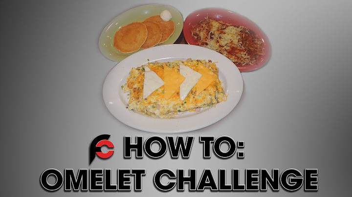How To Win a Breakfast Omelet Challenge - FoodChallenges.com