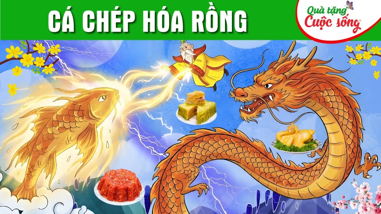 CÁ CHÉP HÓA RỒNG - Xuân Bính Ngọ - Quà tặng cuộc sống 2026 - Phim hoạt hình dân gian truyện cổ tích
