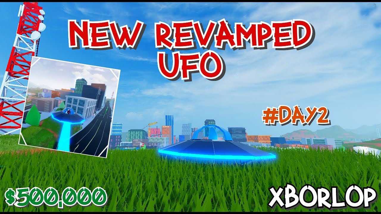 New Revamped UFO In Roblox JailBreak! - YouTube