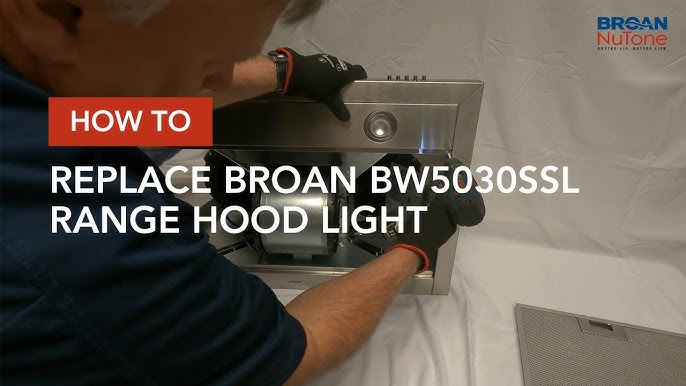 How to replace a cooker hood halogen bulb or lamp 