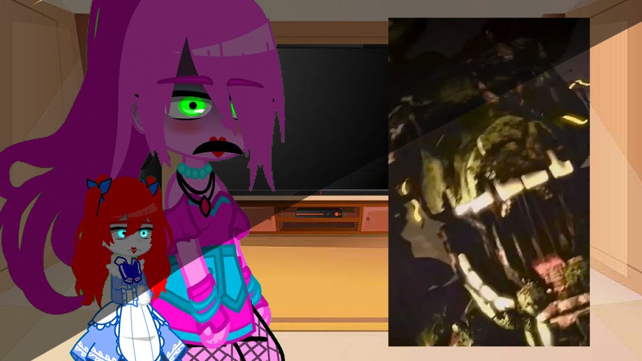 (🇺🇸/🇧🇷)Poppy playtime Vão Reagir Ao Springtrap(Parte 1/?) //fnaf//deixa seu like❤🤗