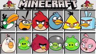 МОД НА ВСЕХ ЭНГРИ БЕРДС В МАЙНКРАФТ MINECRAFT MOD in Minecraft PE ANGRY BIRDS