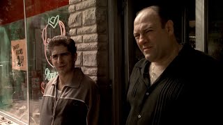 Mobsters Meeting At Satriale's - The Sopranos HD