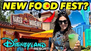NEW PIXAR FEST FOOD FESTIVAL?! Preview at Disney California Adventure-Booth Locations + Taste Test