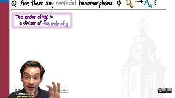 301.10 Counting Homomorphisms Example Part 1