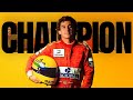 Ayrton senna  champion for all time