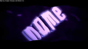 Free Blender Intro Template by Master Fx (Animation) and Creeper Designs (Background and effects)