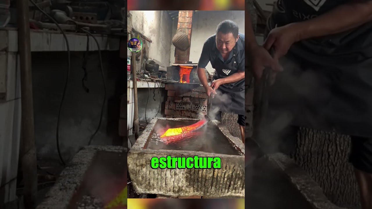 ⚔️🔥💧 Templado diferencial en espadas 