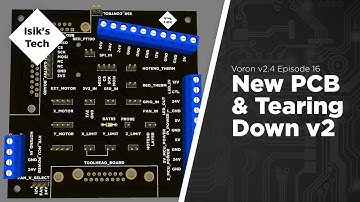 Voron v2 Ep. 16 - New PCB & Tearing Down v2 & Parts Started Arriving