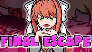 Last Chance to Escape! - FNF Final Escape but Monika and Yuri sing it || FNF Sonic.exe 3.0