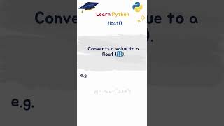 🎬 Python Shorts: Episode 4 -Converting to Floats #learnpython #pythonshorts