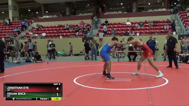 182 Lbs Cons. Round 1 - Jonathan Eye, AR Vs Degan ...