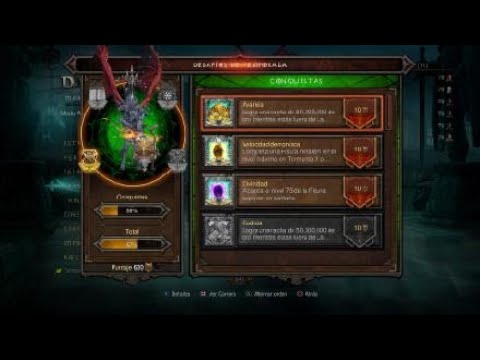 Diablo III Reaper of Souls Temporada 23 Guía Avaricia (Conquista) 2.7.0