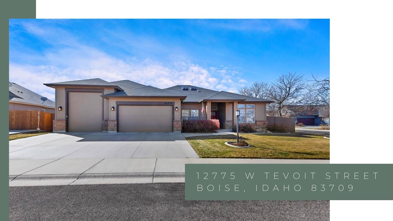 Tour this Boise, ID Home For Sale in Rockhampton! 12775 W Tevoit