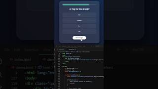 HTML Quiz in 30 Seconds ⏳| Day1 #coding #html #viralshorts