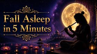 Fall Asleep in 5 Minutes | Airy Bansuri Flute & Tanpura Drone for Deep Sleep & Insomnia Relief