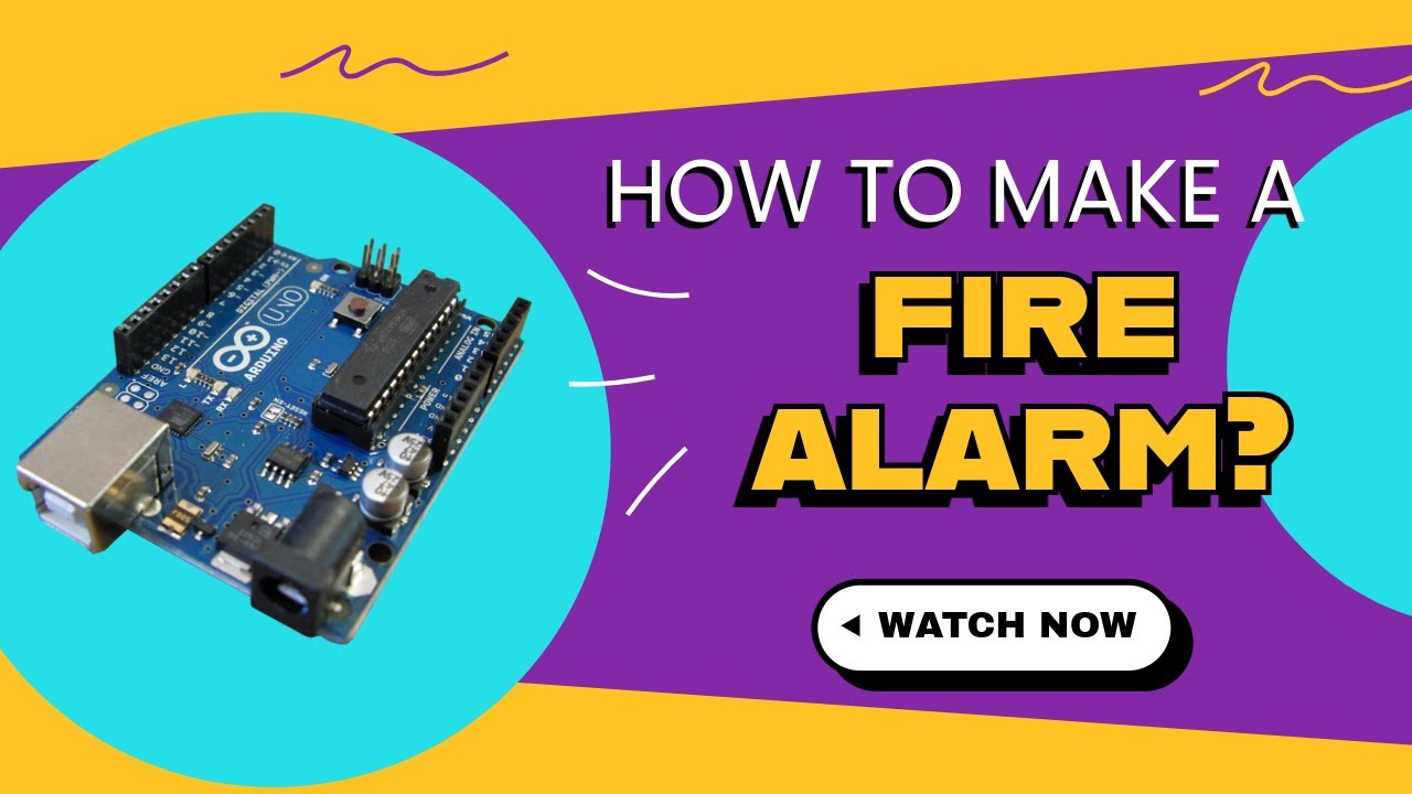 How to make FIRE ALARM using Arduino | Arduino UNO, Flame sensor ...