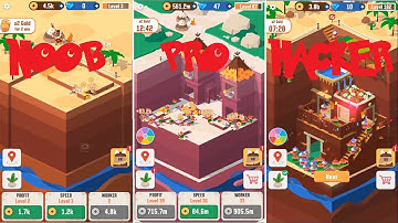 Idle Digging Tycoon Gameplay Walkthrough (Android,iOS) NOOB -PRO - HACKER
