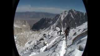 Mt. Whitney - Midway thru the switchbacks