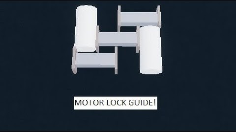 Plane crazy Motor lock guide
