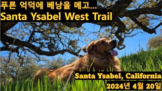 Santa Ysabel West Trail - Ari&Choco's fun fun San Diego Hiking April 20, 2024
