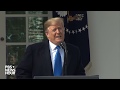 WATCH: Trump declares national emergency to build border wall