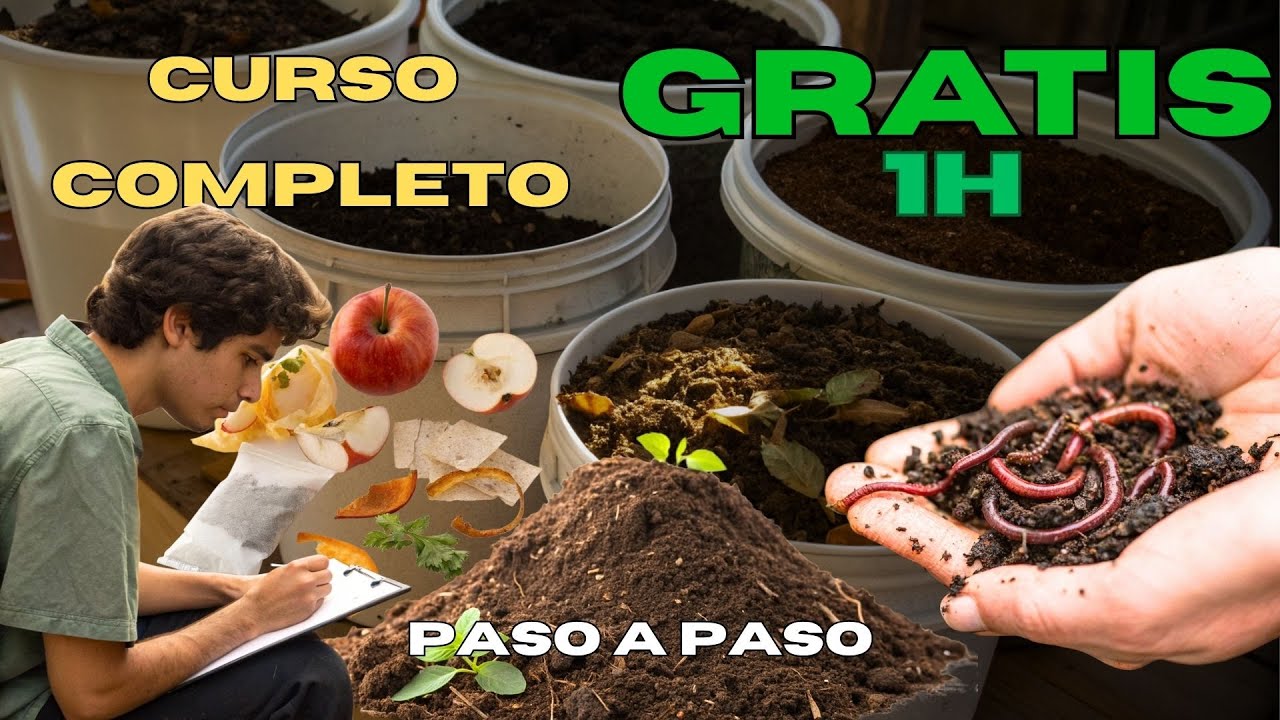 Curso GRATIS de Abonos Orgánicos Caseros Completo: Aprende Fácil y Rápido