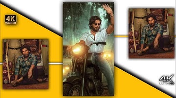 Pushpa💢Full Screen Whatsapp Status✨| Stylish Star-Allu Arjun😎| Pushpa Status |