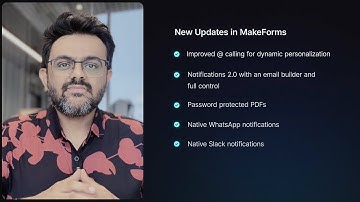 5 New MakeForms Features | Notifications 2.0, Password Protected PDFs, Slack & WhatsApp Alerts