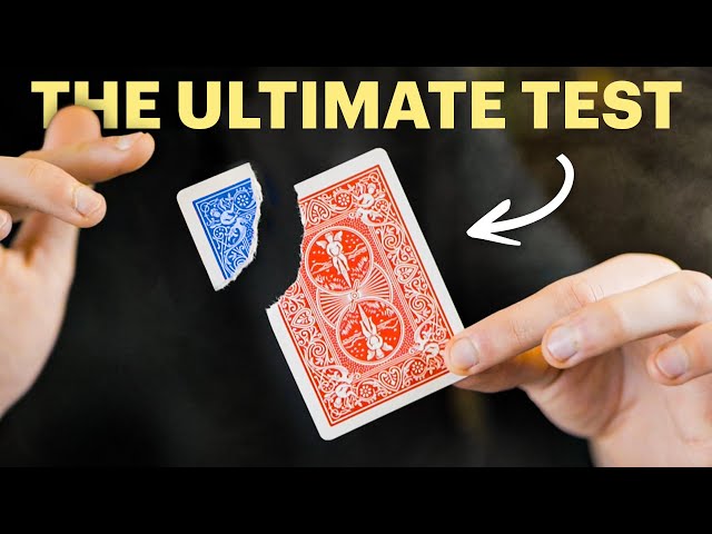 Magician vs Slow-Mo Camera (Sleight of Hand Challenge) class=