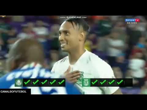 Penaltis Palmeiras x atletico Nacional Florida Cup