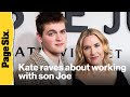Kate Winslet raves about working with son Joe Anders on 'Goodbye June'